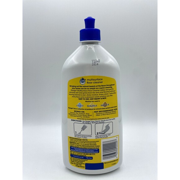 Pledge Clean it Multisurface Floor Cleaner Rainshower Scent 27 oz Bs243 - Picture 5 of 14